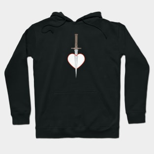 Love is a dagger Hoodie